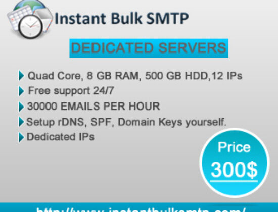 Instant Bulk Smtp